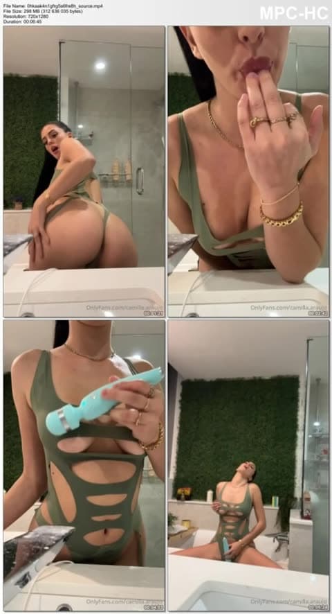Camillaaraujo Cutout Bodysuit Selfie OnlyFans Photo Leaked