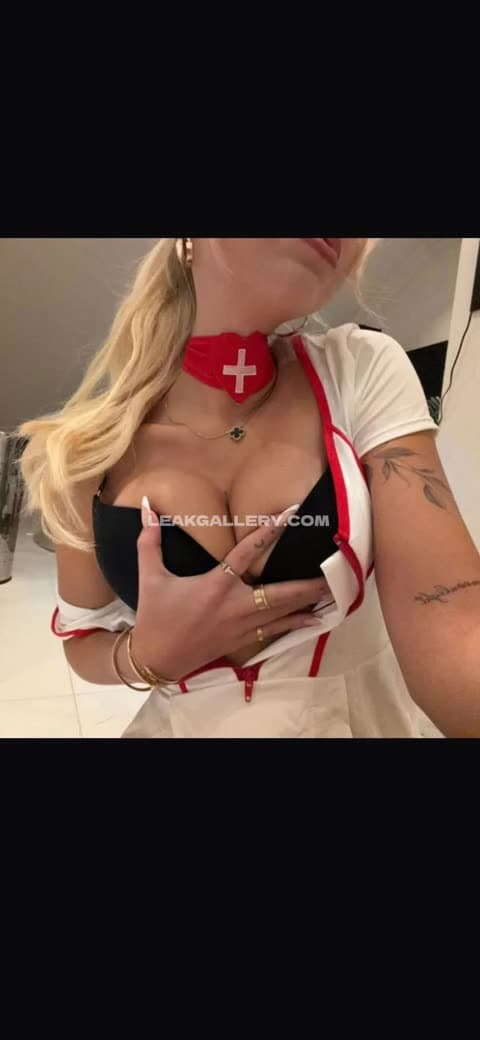 Samantra Nurse Outfit Boobs OnlyFans Photo Leaked