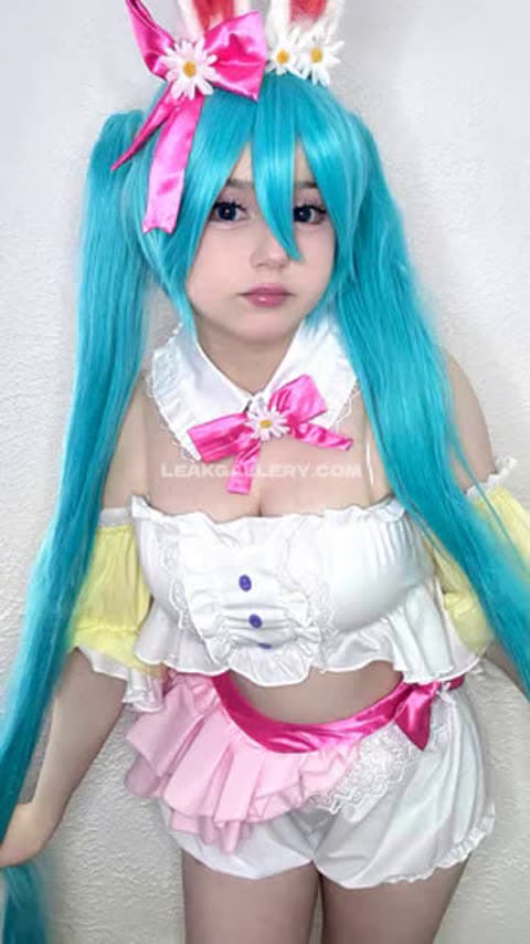 Upminaa Bunny Girl Outfit Tease OnlyFans Photo Leaked