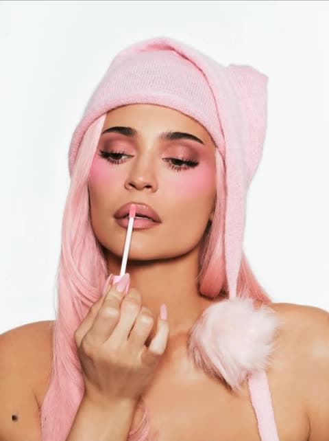 Kylie Jenner Pink Hair Tease OnlyFans Photo Leaked