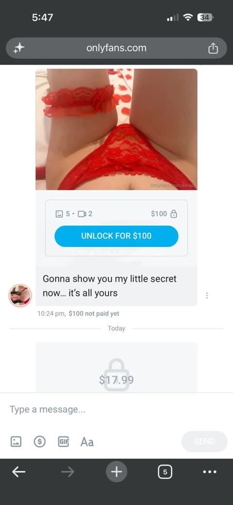 Aora Dj Red Lace Thong Tease OnlyFans Photo Leaked