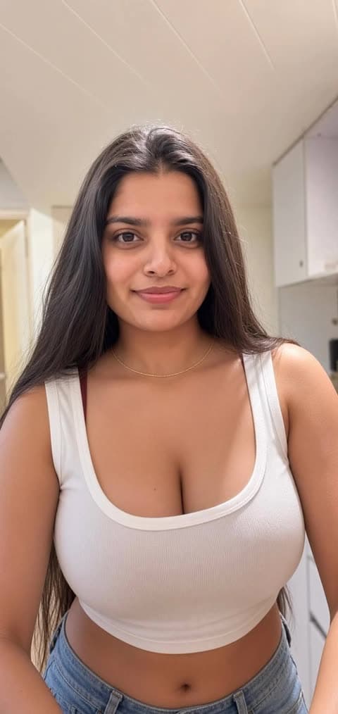 Yourstrulyanushkaa White Crop Top Pose OnlyFans Photo Leaked